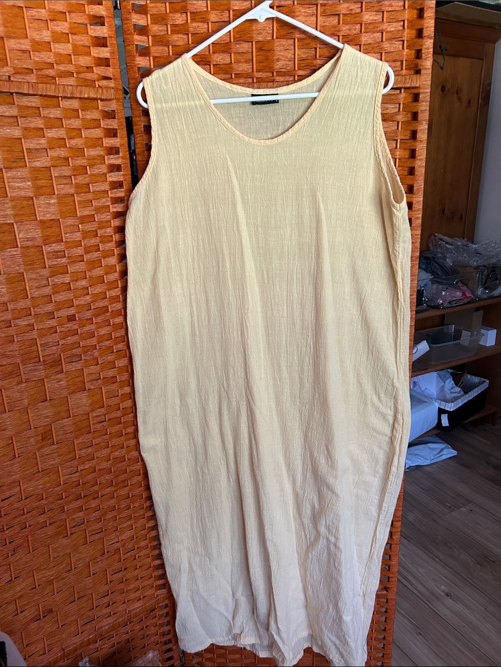 Yellow summer dress
